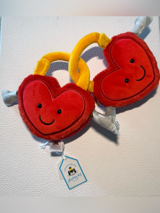 Jellycat Other - JELLYCAT LOVE LOCKS PLUSHY TOY - BRAND NEW